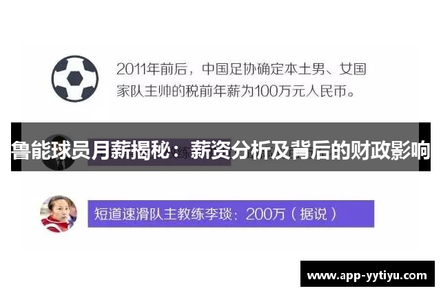 鲁能球员月薪揭秘：薪资分析及背后的财政影响